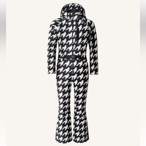 Perfect Moment Houndstooth Ski Jumpsuit